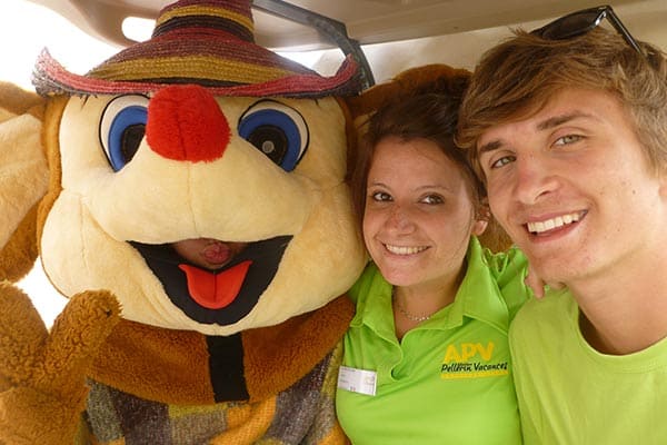 Mascotte Club Enfants APV Souricette