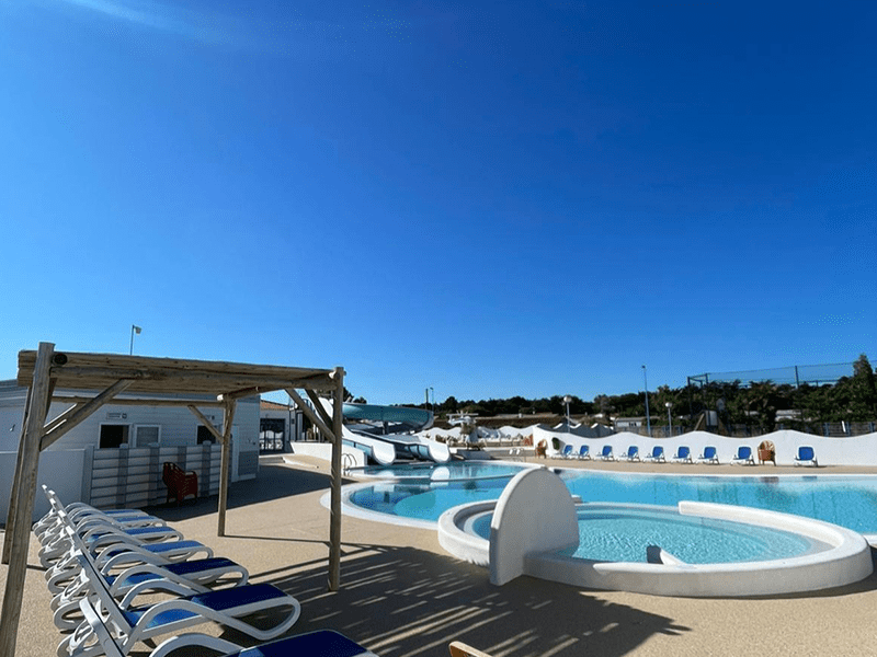 Camping Vendée toboggans aquatiques 