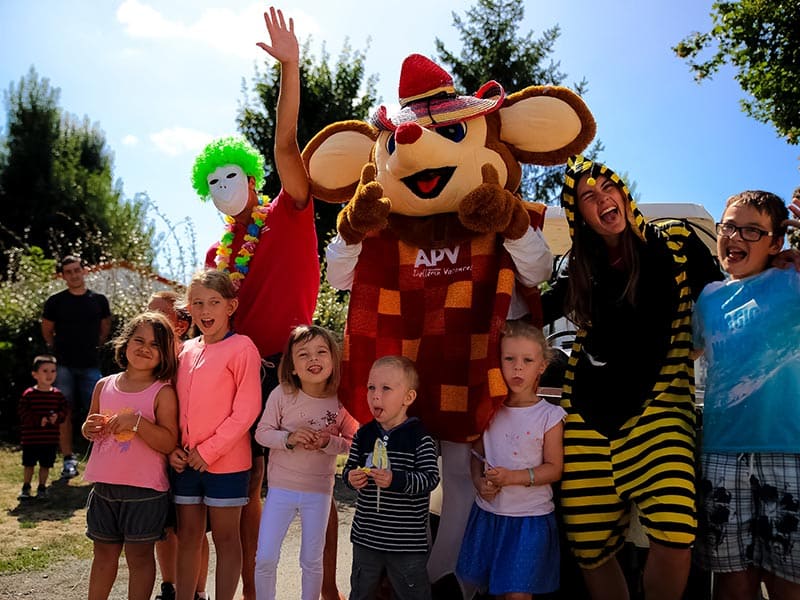 Camping Moncalm Vendée Mascotte Souricette