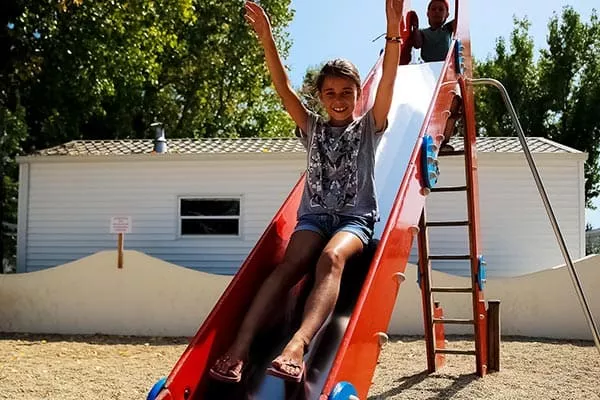 Toboggans aquatiques Camping Morbihan